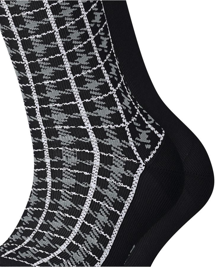 ESPRIT ESPRIT Retro Plaid 2-Pack Socken Damen - black (3000) - 1 | SportScheck