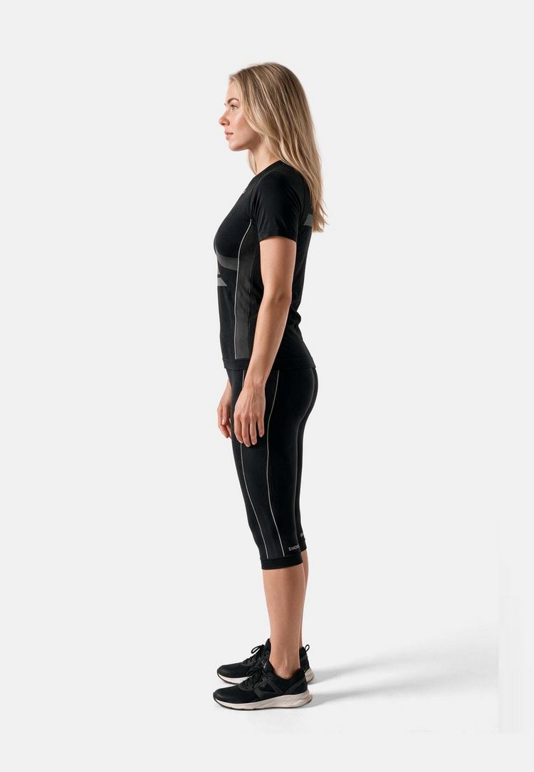 Snocks Snocks Thermounterw&auml;sche Set Damen 3/4 W&auml;scheset Damen - Black - 3 | SportScheck