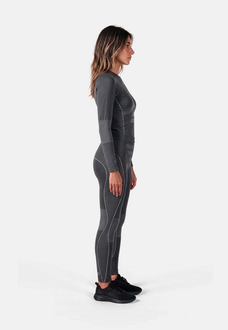 Snocks Snocks Thermo Tights Damen W&auml;scheset Damen - Anthracite - 3 | SportScheck