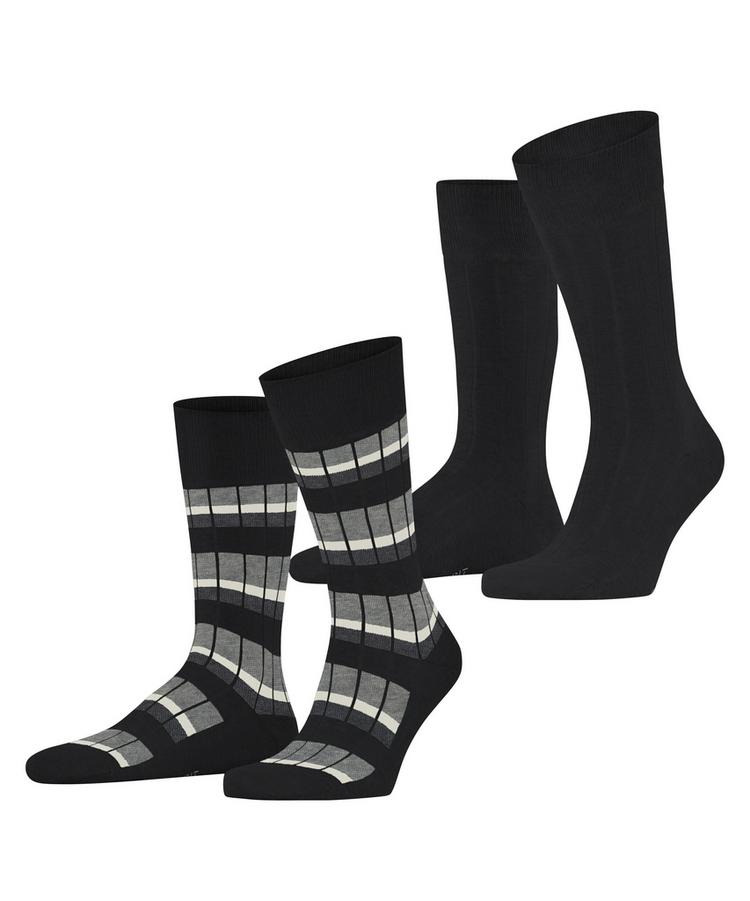 ESPRIT ESPRIT Urban Rib 2-Pack Socken Herren - black (3000) - 0 | SportScheck
