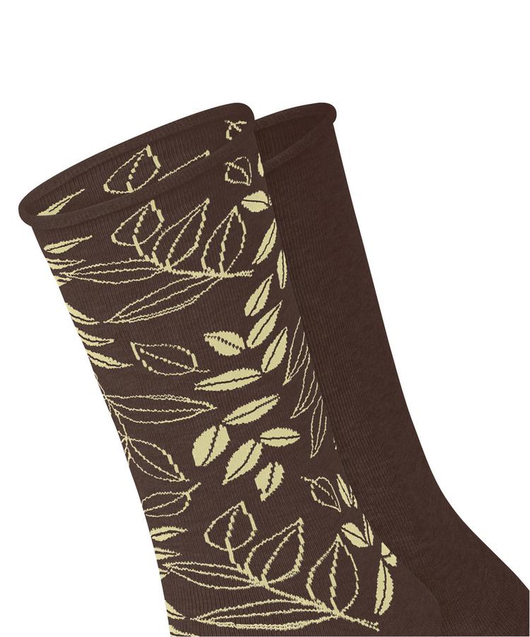 ESPRIT ESPRIT Frosted Garden SO 2P Socken Damen - chocolate (5272) - 1 | SportScheck