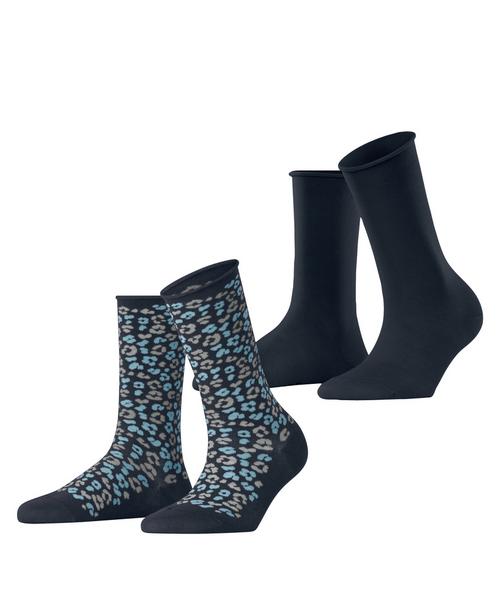 ESPRIT Flower Bloom SO 2-Pack Socken Damen