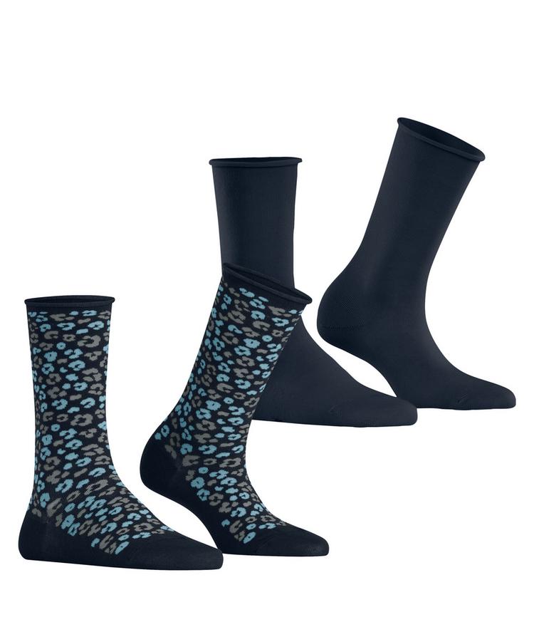 ESPRIT ESPRIT Flower Bloom SO 2-Pack Socken Damen - marine (6120) - 0 | SportScheck