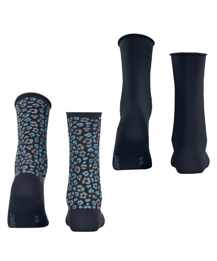 ESPRIT ESPRIT Flower Bloom SO 2-Pack Socken Damen - marine (6120) - 0 | SportScheck