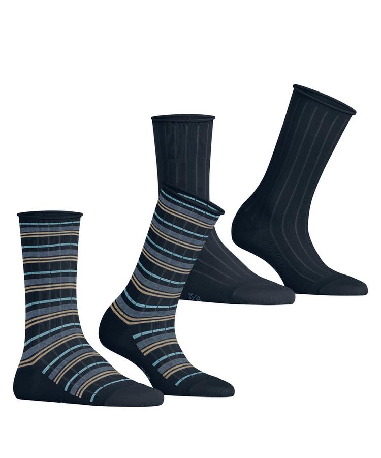 ESPRIT ESPRIT Metro Lines SO 2P Socken Damen - marine (6120) - 0 | SportScheck