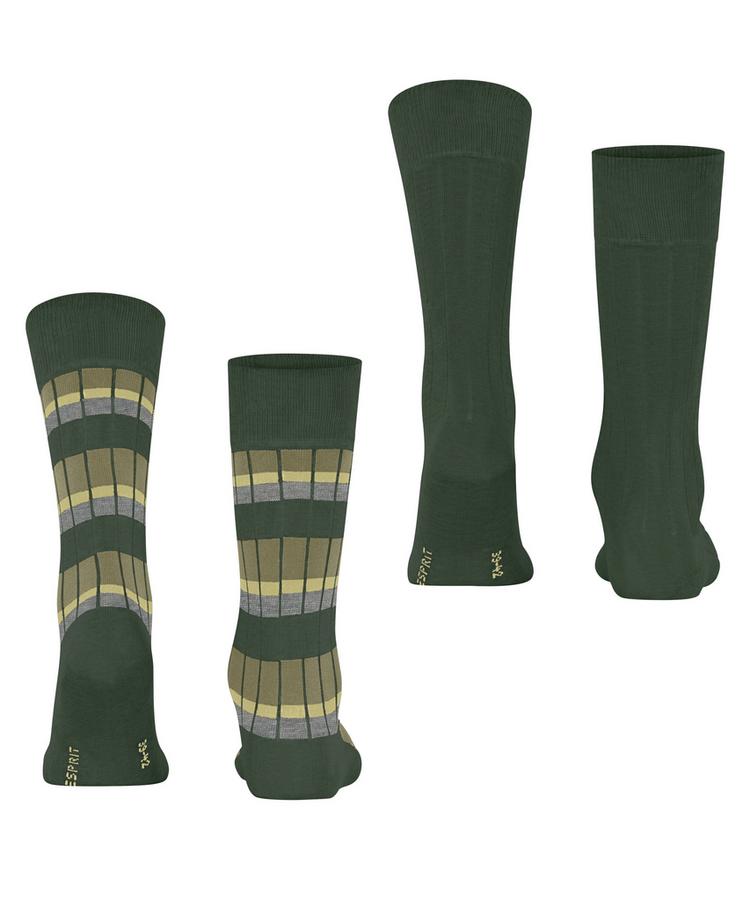 ESPRIT ESPRIT Urban Rib 2-Pack Socken Herren - pineneedle (7546) - 0 | SportScheck