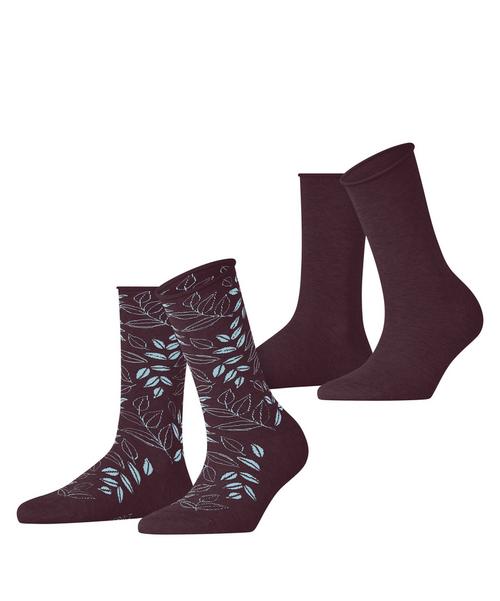 ESPRIT Frosted Garden SO 2P Socken Damen