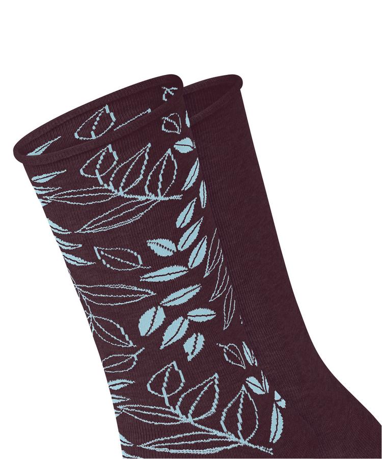 ESPRIT ESPRIT Frosted Garden SO 2P Socken Damen - claret (8375) - 1 | SportScheck
