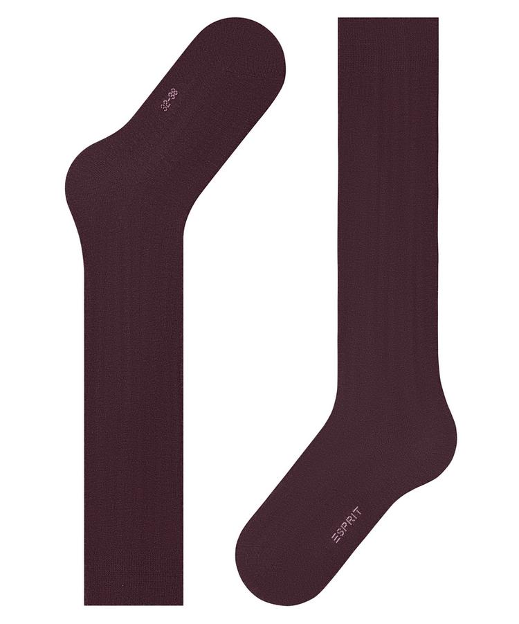ESPRIT ESPRIT Fine Weave KH Socken Damen - claret (8375) - 2 | SportScheck
