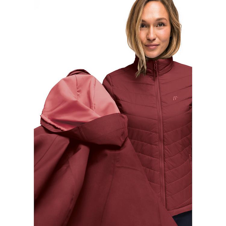 Maier Sports Maier Sports Lisbon 3in1 Funktionsjacke Damen - Rot4541 - 3 | SportScheck