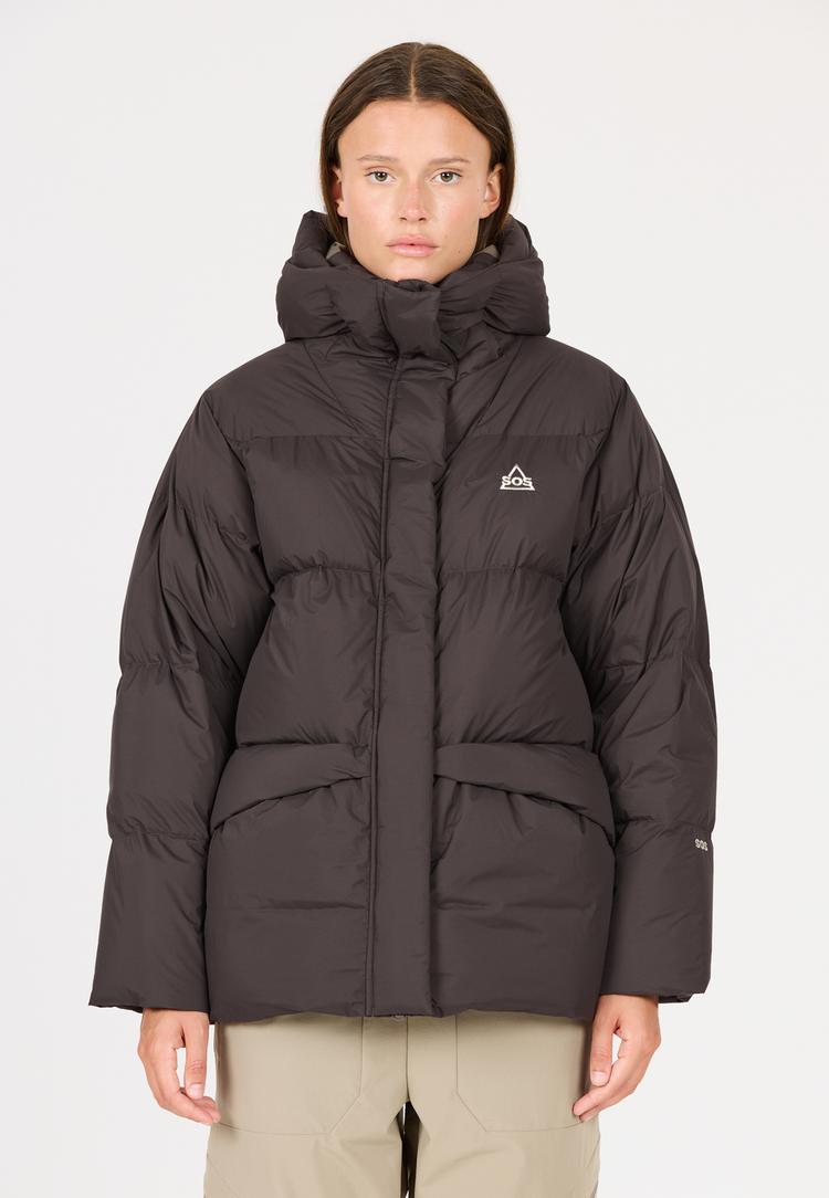 SOS SOS Makemake Outdoorjacke Damen - 1098 Shale Mud - 1 | SportScheck