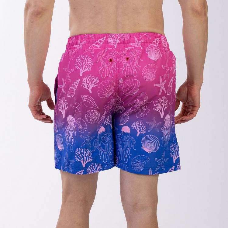 frozen cape frozen cape Badeshorts FALCAO Badehose Herren - Pink Blue - 1 | SportScheck