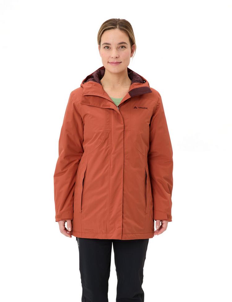VAUDE VAUDE Women's Rosemoor Padded Parka Outdoorjacke Damen - buckeye - 0 | SportScheck