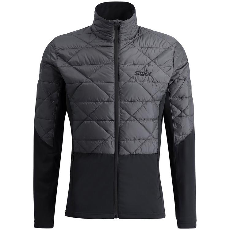 SWIX SWIX Infinity Hybrid Insulated Jacket M Steppjacke Herren - magnet-black - 0 | SportScheck