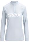 SWIX RaceX Classic Half Zip W Unterhemd Damen - ballad blue-white