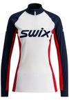 SWIX RaceX Classic Half Zip W Unterhemd Damen - dark navy-bright white