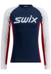 SWIX RaceX Classic Long Sleeve M Unterhemd Herren - dark navy-bright white