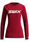 SWIX RaceX Classic Long Sleeve W Unterhemd Damen - cherry