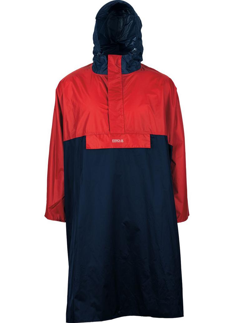 PRO-X elements PRO-X elements DAVOS Poncho Herren - Marine/Rot - 0 | SportScheck