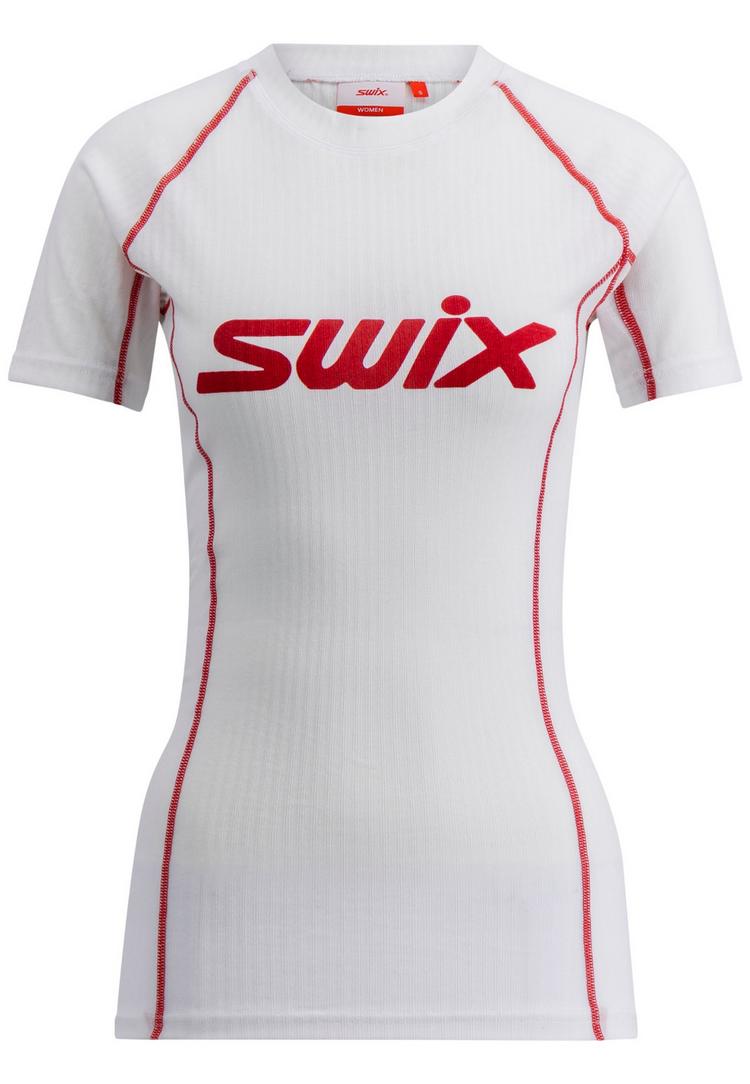 SWIX SWIX Swix RaceX Light Short Sleeve W Funktionsshirt Damen - bright white-swix red - 0 | SportScheck