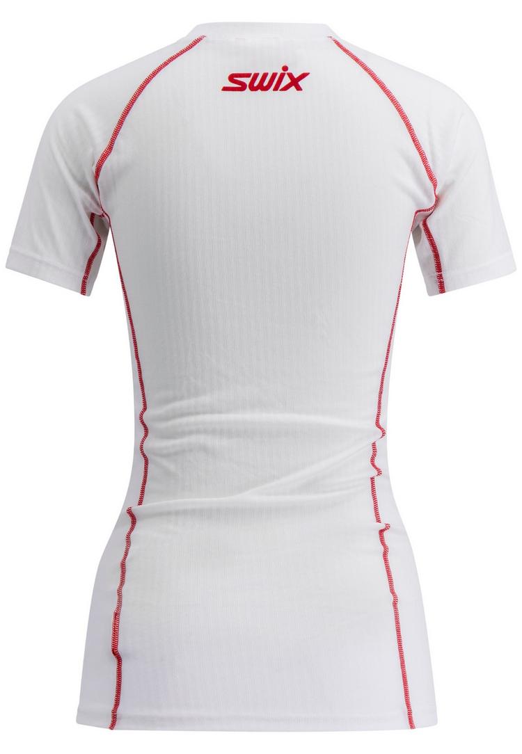 SWIX SWIX Swix RaceX Light Short Sleeve W Funktionsshirt Damen - bright white-swix red - 0 | SportScheck