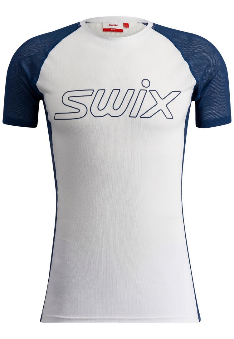 SWIX SWIX Swix RaceX Light Short Sleeve M Funktionsshirt Herren - bright white-lake blue - 0 | SportScheck