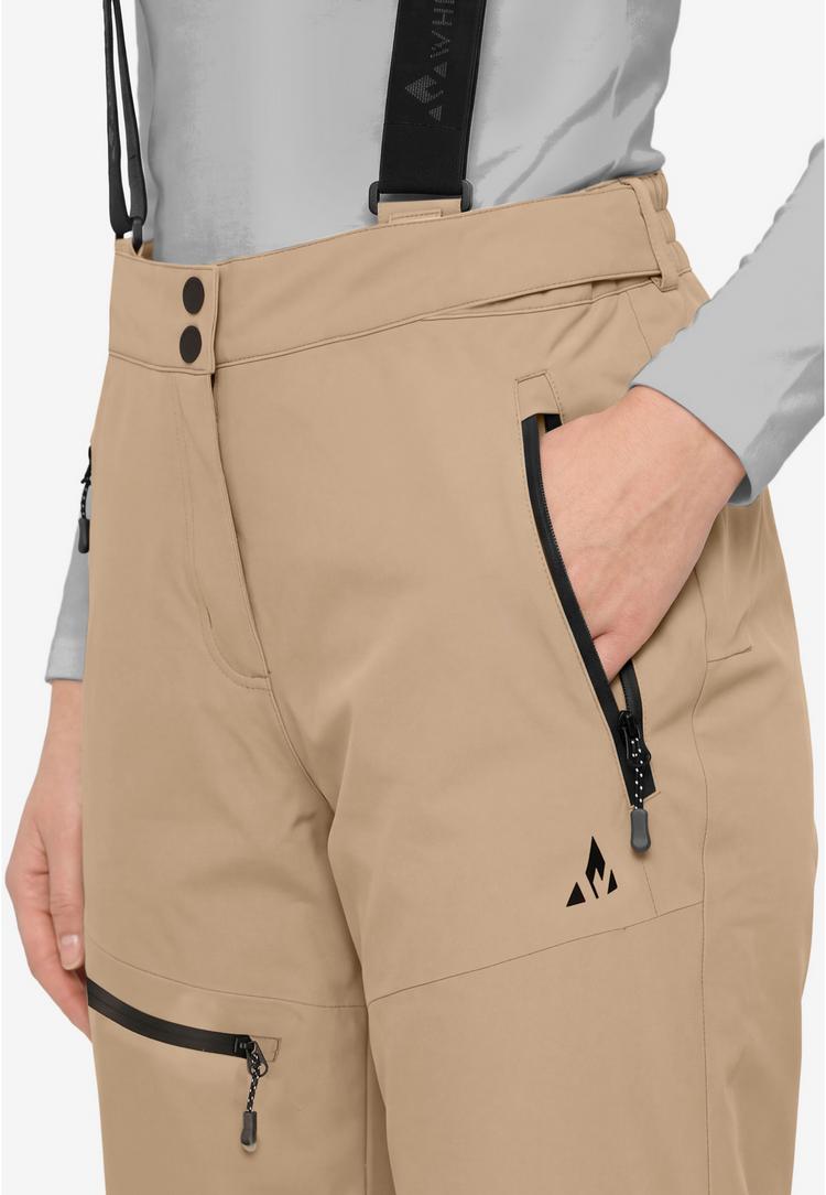 Whistler Whistler Rossburg Skihose Damen - 3037 Desert Taupe - 1 | SportScheck