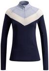 SWIX Polaris Baselayer Halfzip W Funktionsshirt Damen - dark navy