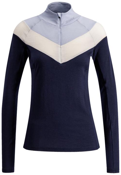 SWIX Polaris Baselayer Halfzip W Funktionsshirt Damen