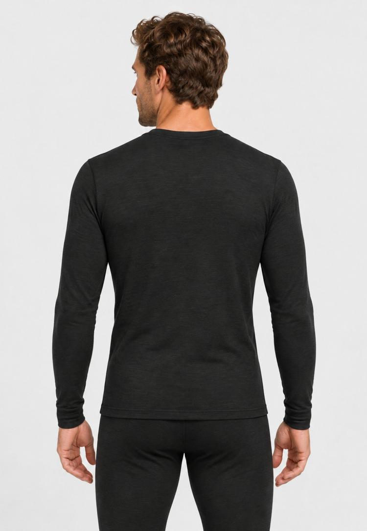Odlo Odlo Merino 200 Base Layer Set W&auml;scheset Herren - black - black(15001) - 2 | SportScheck