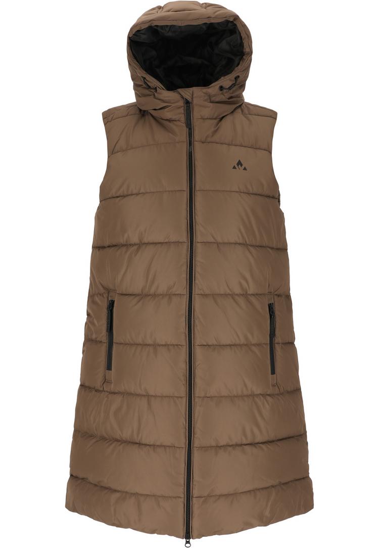 Whistler Whistler Amaret Steppweste Damen - 1065 Chocolate Chip - 0 | SportScheck