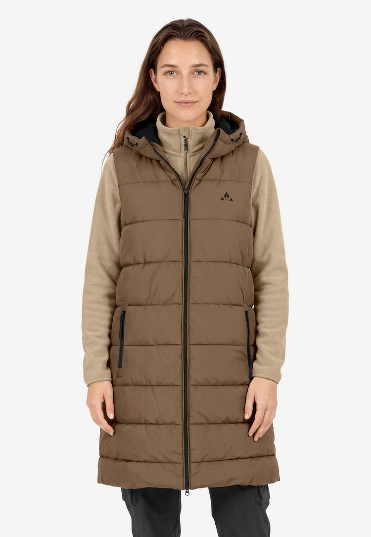 Whistler Whistler Amaret Steppweste Damen - 1065 Chocolate Chip - 0 | SportScheck