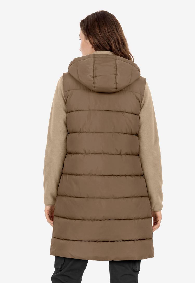 Whistler Whistler Amaret Steppweste Damen - 1065 Chocolate Chip - 3 | SportScheck