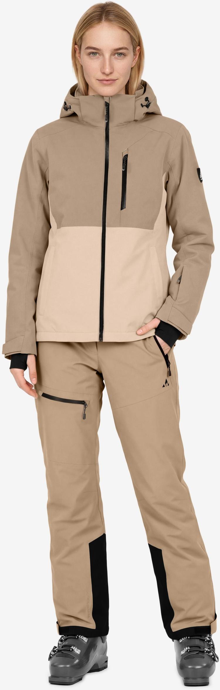 Whistler Whistler Rossburg Skihose Damen - 3037 Desert Taupe - 0 | SportScheck