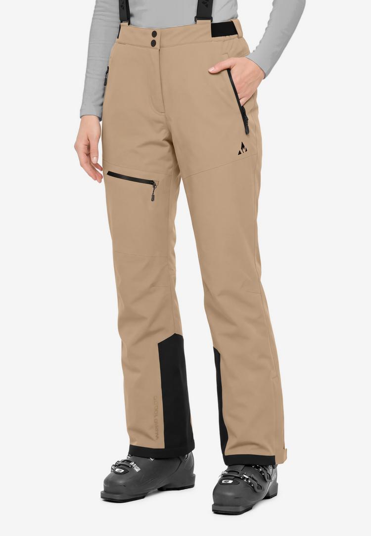 Whistler Whistler Rossburg Skihose Damen - 3037 Desert Taupe - 1 | SportScheck