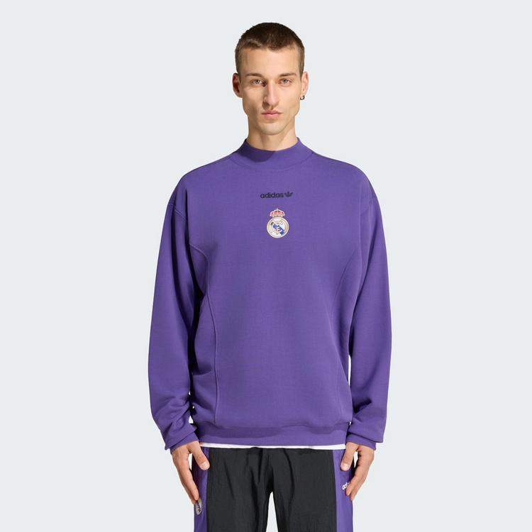 adidas adidas Real Madrid EQT Sweatshirt Sweatshirt Herren - Purple - 0 | SportScheck