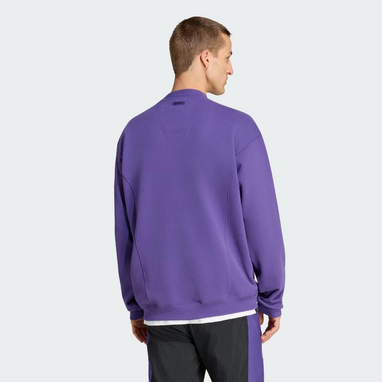 adidas adidas Real Madrid EQT Sweatshirt Sweatshirt Herren - Purple - 1 | SportScheck