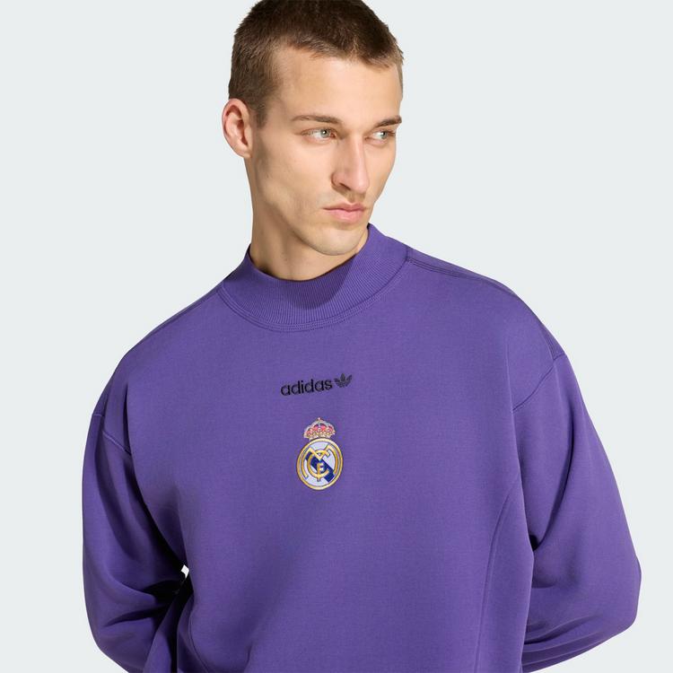adidas adidas Real Madrid EQT Sweatshirt Sweatshirt Herren - Purple - 0 | SportScheck