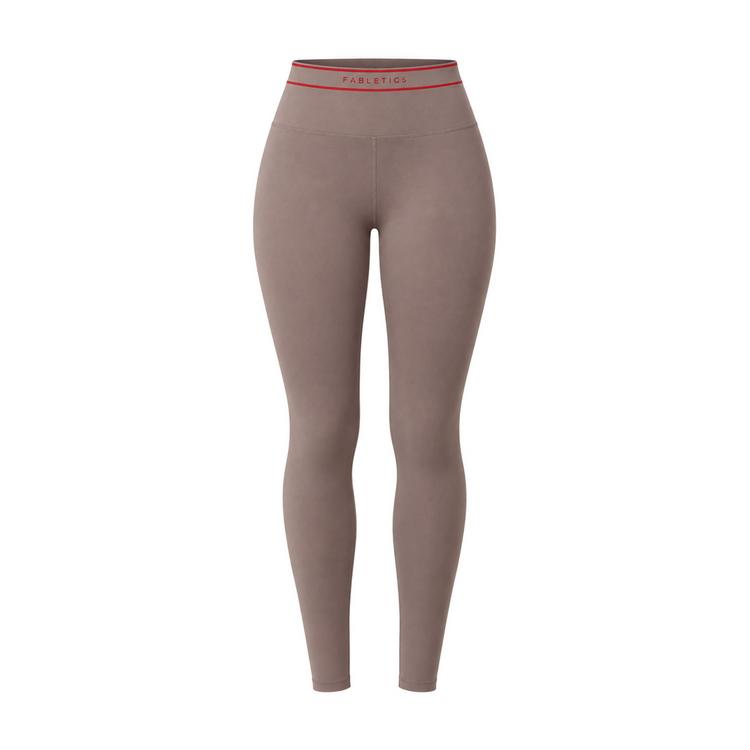 Fabletics Fabletics SEAMLESS SCRUNCH LEGGING Leggings Damen - DESERT SHADOWS/HEATED RED FABL - 0 | SportScheck