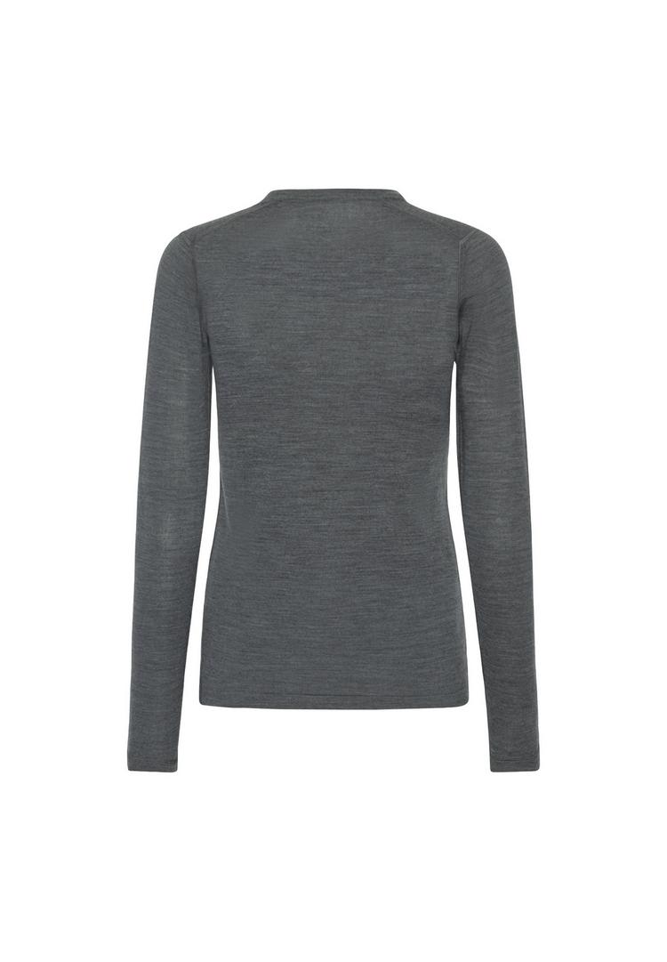 DANISH ENDURANCE DANISH ENDURANCE Core Merino Baselayer Langarmshirt Damen - dark grey - 0 | SportScheck
