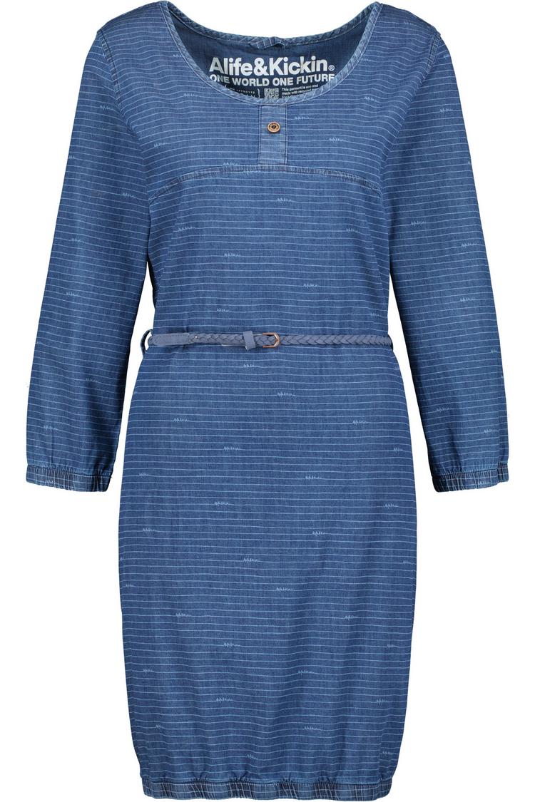 ALIFE AND KICKIN ALIFE AND KICKIN DoroAK DNM B Kurzarmkleid Damen - dark denim - 0 | SportScheck