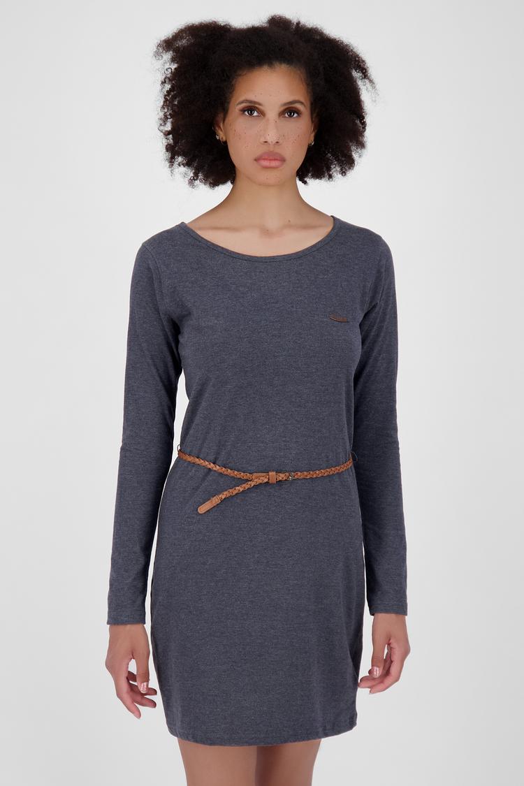 ALIFE AND KICKIN ALIFE AND KICKIN EllinAK A Kurzarmkleid Damen - marine melange - 0 | SportScheck