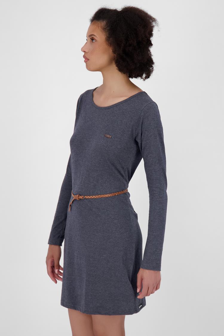 ALIFE AND KICKIN ALIFE AND KICKIN EllinAK A Kurzarmkleid Damen - marine melange - 1 | SportScheck