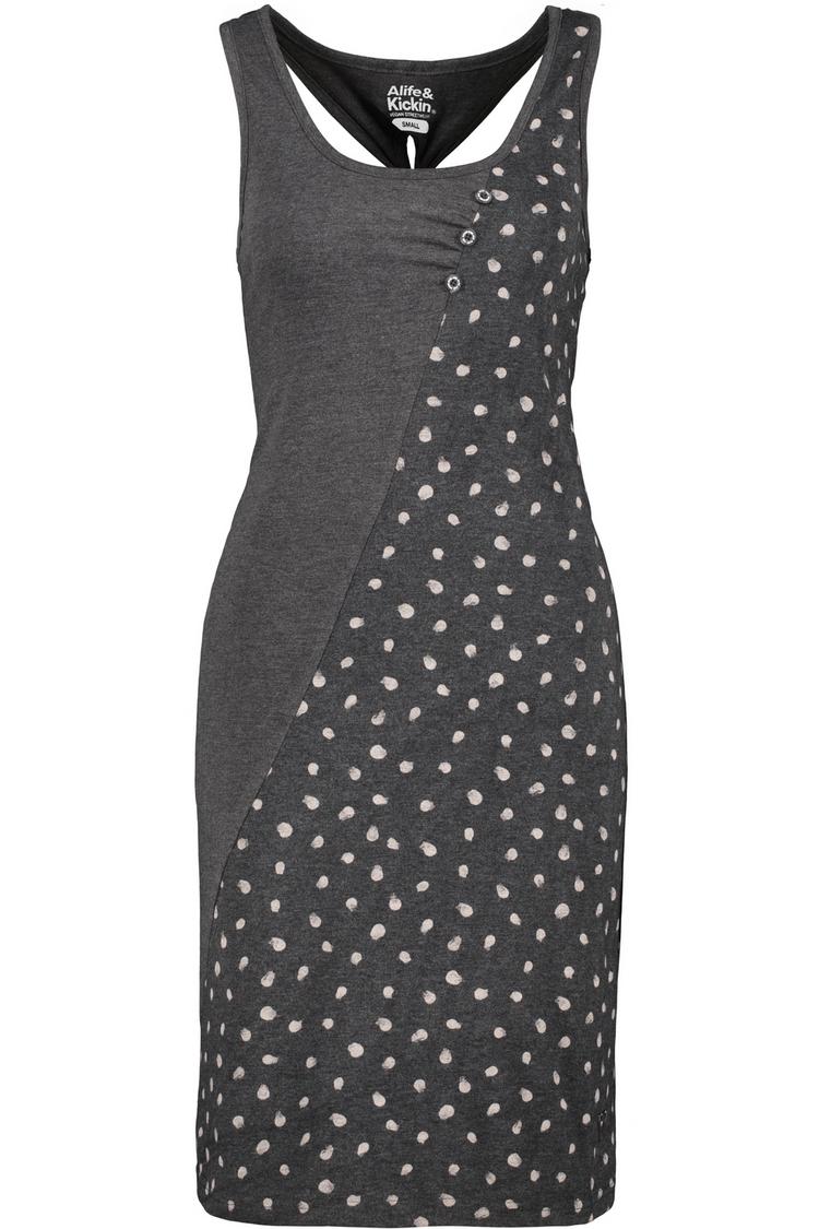ALIFE AND KICKIN ALIFE AND KICKIN CameronAK B Tr&auml;gerkleid Damen - moonless melange - 0 | SportScheck