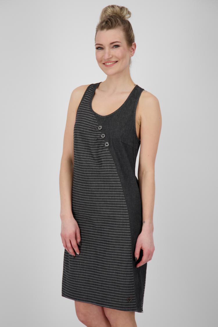 ALIFE AND KICKIN ALIFE AND KICKIN CameronAK DNM B Kurzarmkleid Damen - black denim - 1 | SportScheck