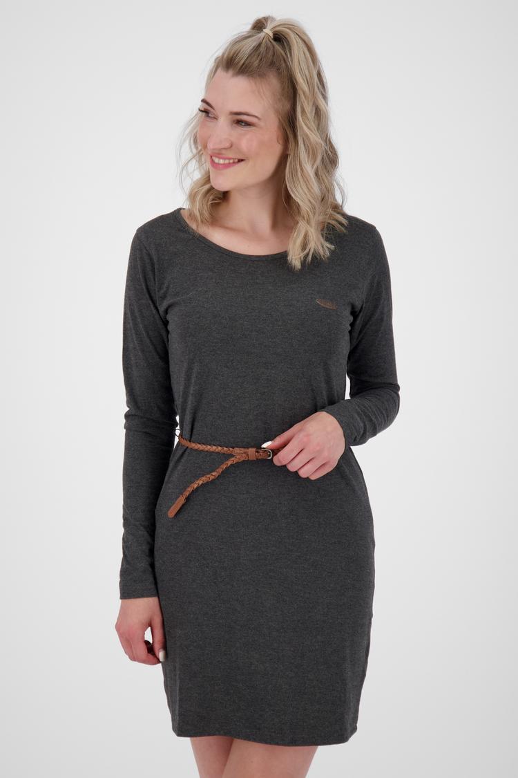 ALIFE AND KICKIN ALIFE AND KICKIN EllinAK A Kurzarmkleid Damen - moonless melange - 0 | SportScheck