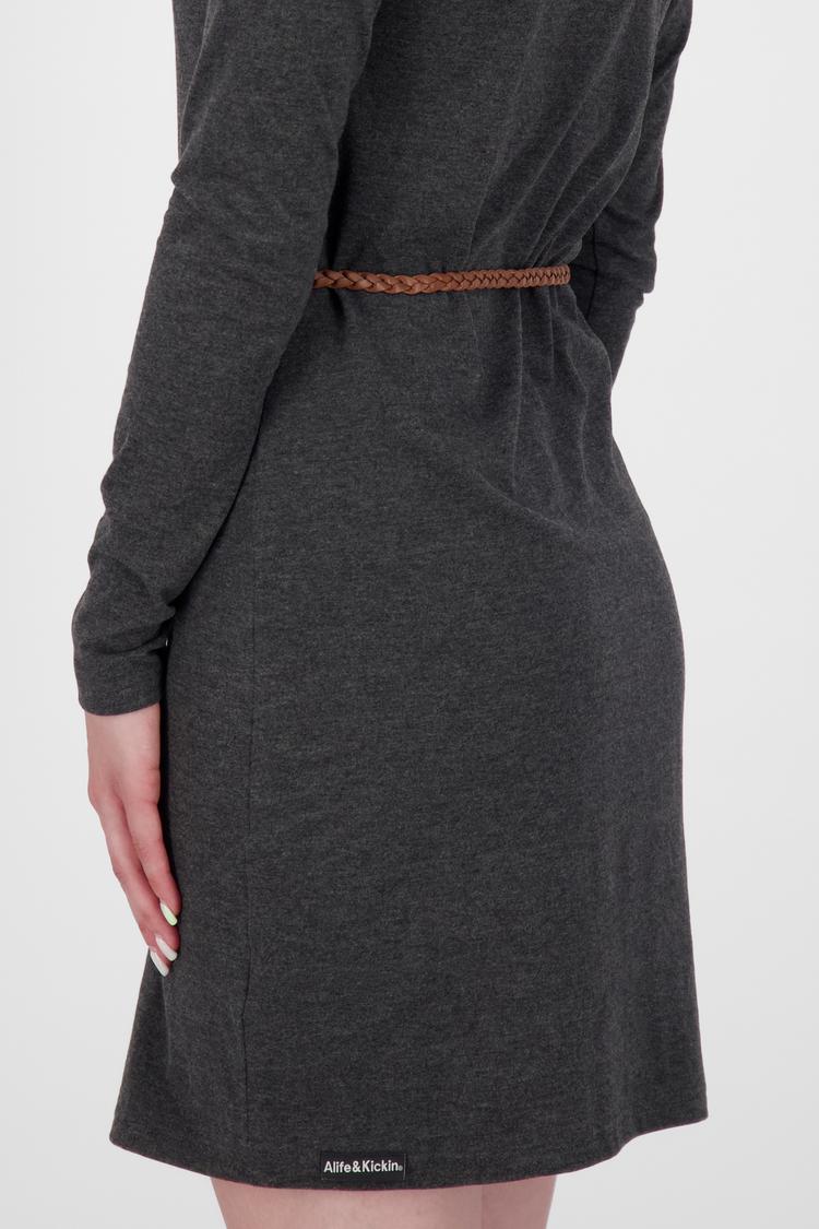 ALIFE AND KICKIN ALIFE AND KICKIN EllinAK A Kurzarmkleid Damen - moonless melange - 3 | SportScheck