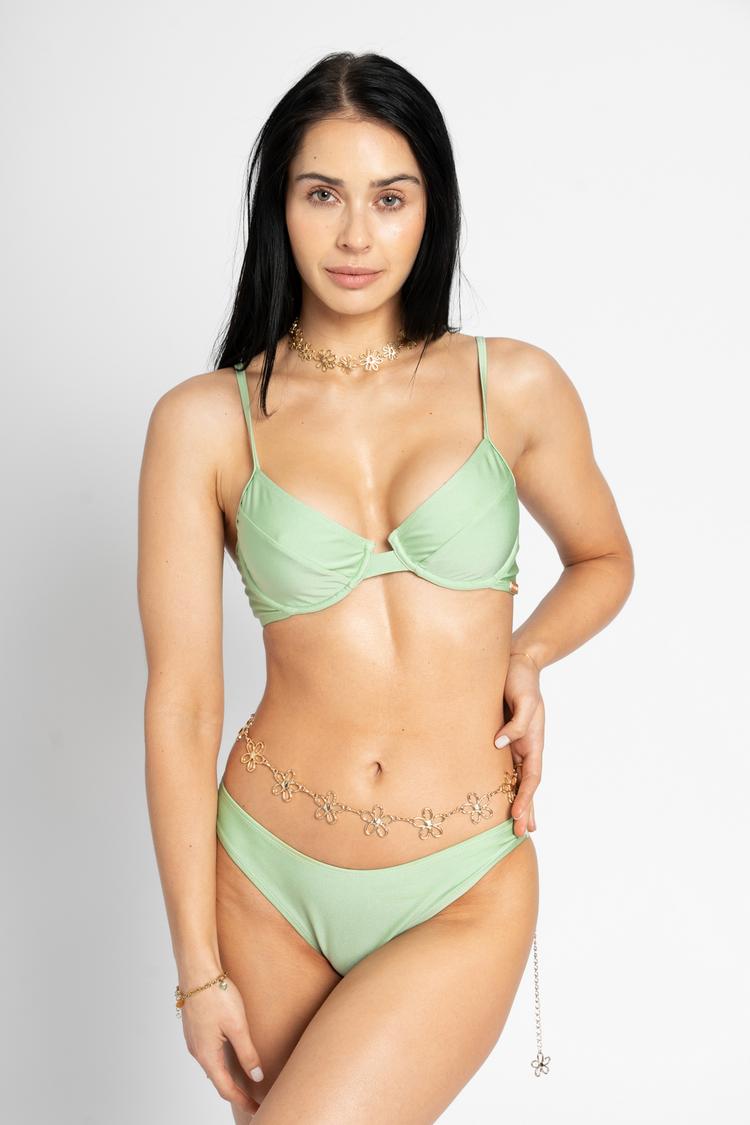 ALIFE AND KICKIN ALIFE AND KICKIN PinaAK A Bikini Oberteil Damen - pistachio - 0 | SportScheck