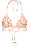 ALIFE AND KICKIN ChupaAK B Bikini Oberteil Damen - flowers