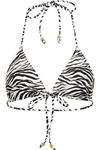 ALIFE AND KICKIN ChupaAK B Bikini Oberteil Damen - zebra